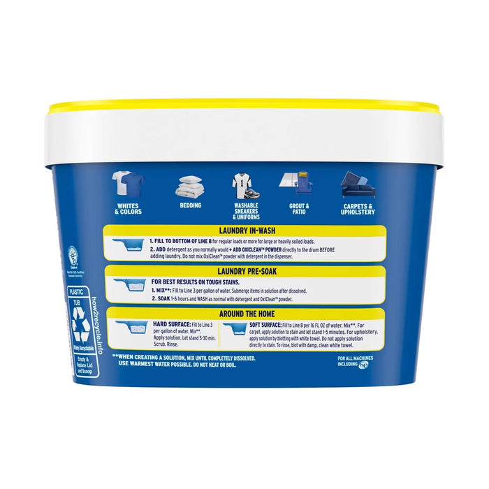 OxiClean Versatile Stain Remover Powder - 3 lb - 4 Pack