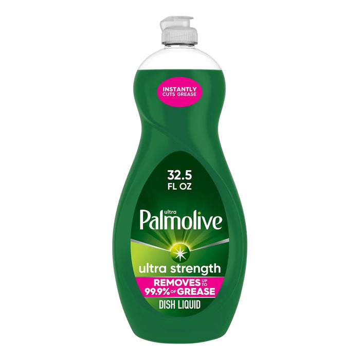 Palmolive Ultra Strength Dish Soap, Fresh Scent - 32.5 oz - 9 Pack