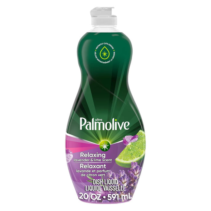 Palmolive Ultra Strength Lavender & Lime Liquid Dish Soap - 20 oz - 9 Pack