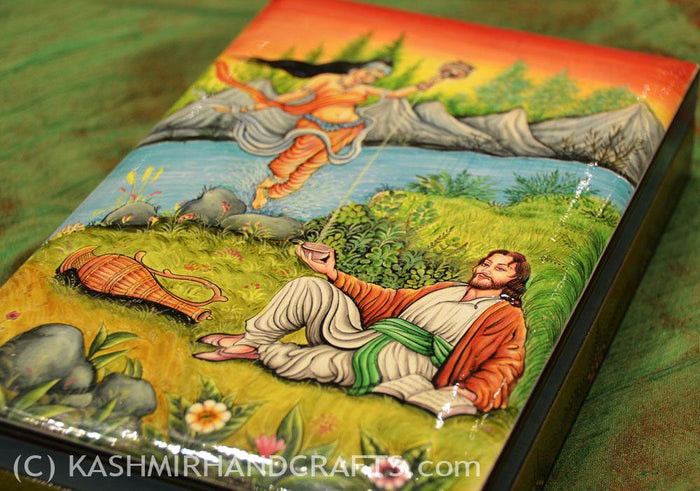 Papier Maché Collectible box Omar Khayyám - Kashmir Designs