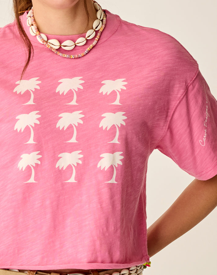 Parker Graphic Tee: Chateau Grid - FINAL SALE