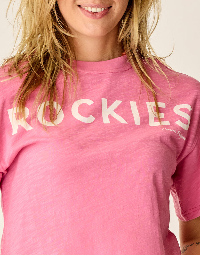 Parker Graphic Tee: Chateau Rockies - FINAL SALE