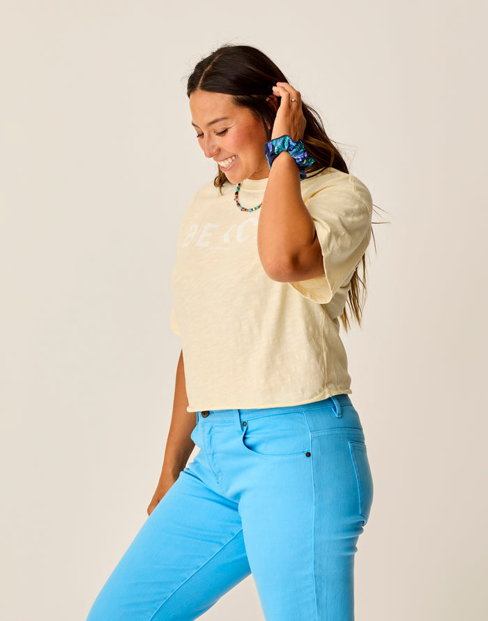 Parker Graphic Tee: Dogwood Beach - FINAL SALE