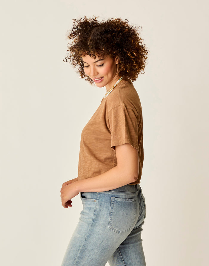 Parker Graphic Tee: Rum Logo - FINAL SALE
