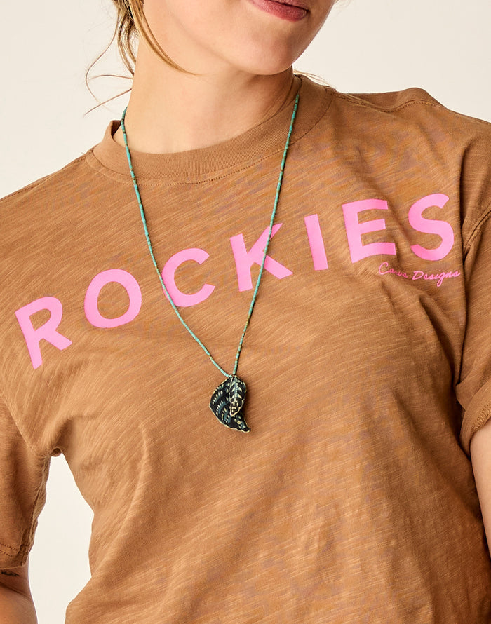 Parker Graphic Tee: Rum Rockies - FINAL SALE