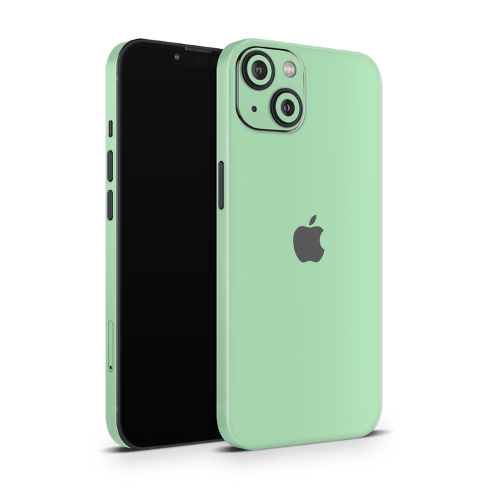 Pastel Green Apple iPhone Decal Skins