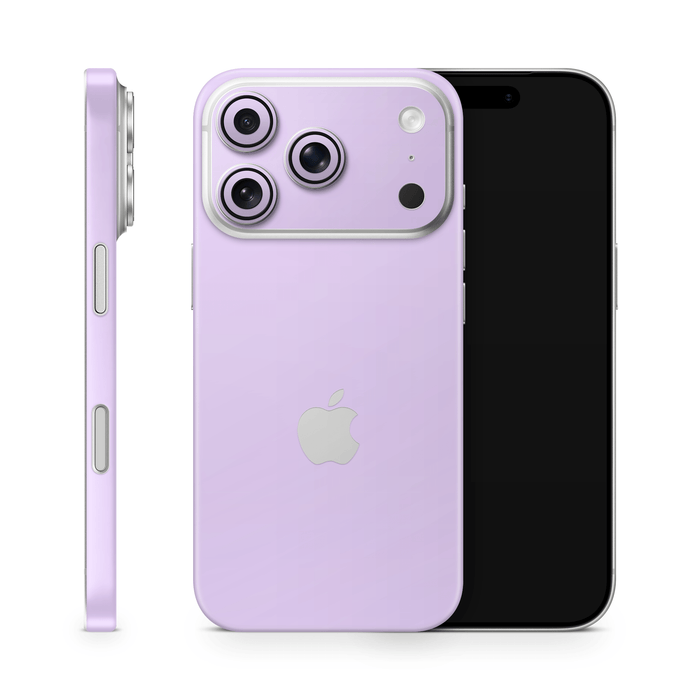 Pastel Lilac Apple iPhone Decal Skins