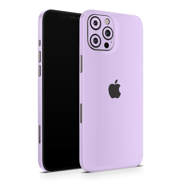 Pastel Lilac Apple iPhone Decal Skins