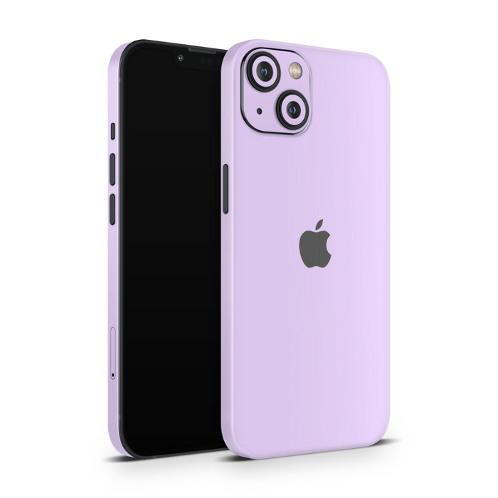 Pastel Lilac Apple iPhone Decal Skins