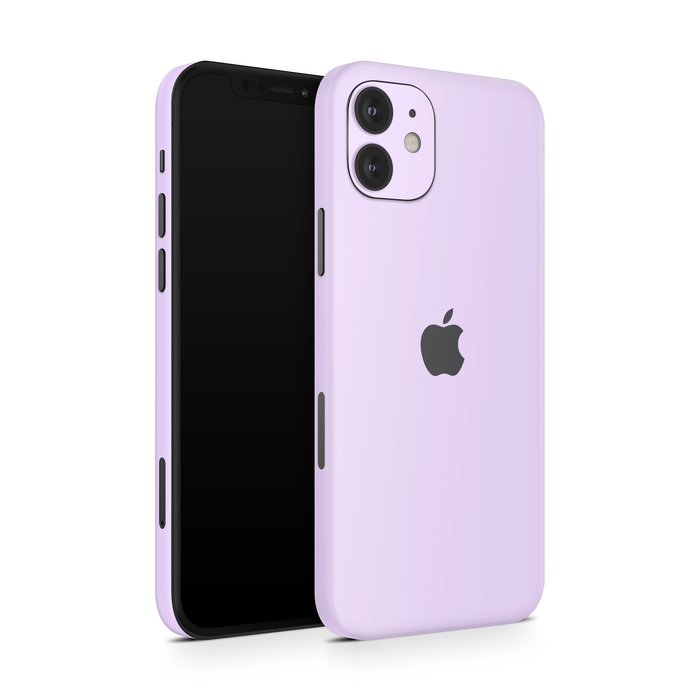 Pastel Lilac Apple iPhone Decal Skins