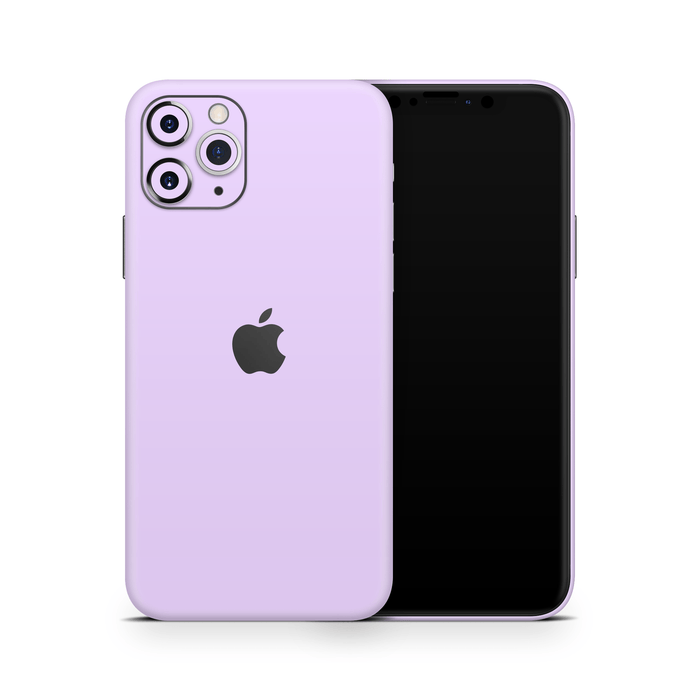Pastel Lilac Apple iPhone Decal Skins