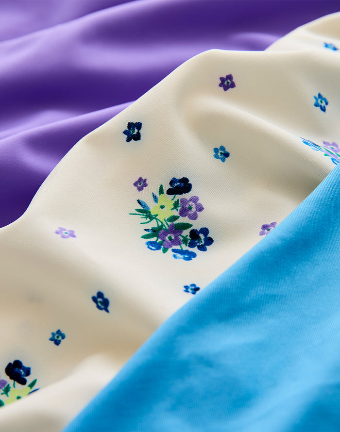 Penelope Top: Pearl Floret