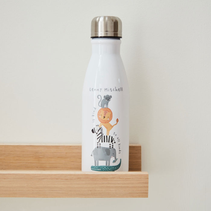 Personalised 500ml Safari Design Water Bottle