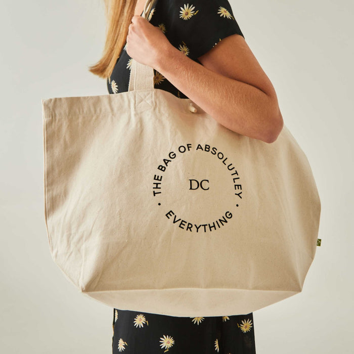 Personalised Absolutely Everything Canvas Bag