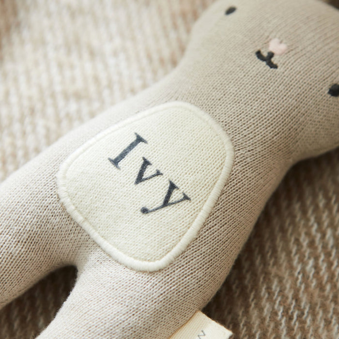 Personalised Avery Blushing Bunny Toy
