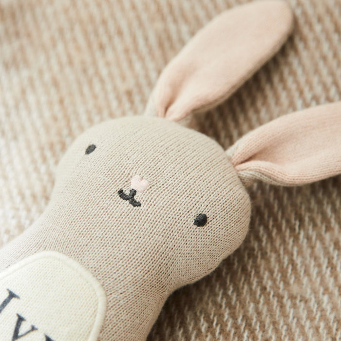 Personalised Avery Blushing Bunny Toy