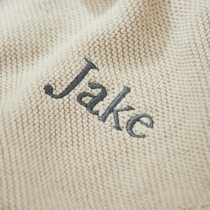 Personalised Avery Row Brave Bear Comforter