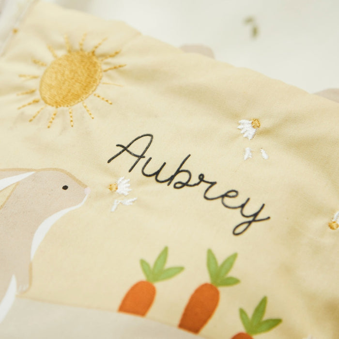 Personalised Avery Row Bunny Tales Sensory Book