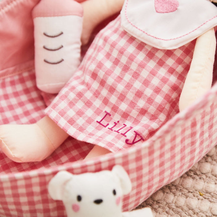 Personalised Baby Lilly Doll Play Set