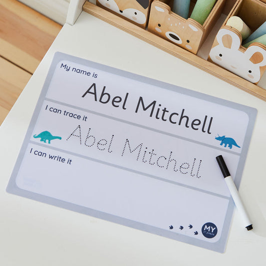 Personalised Baker Ross Dinosaur Whiteboard & Pen
