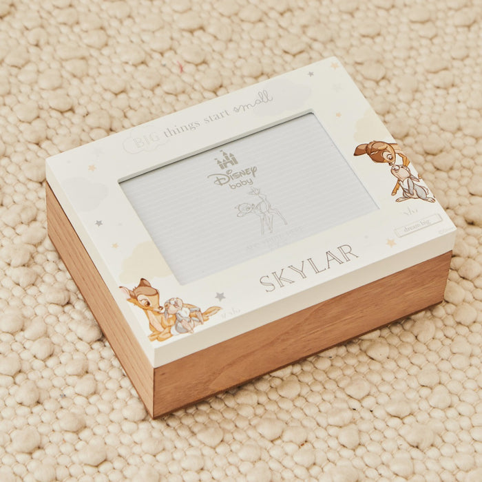 Personalised Bambi Photo Keepsake Box