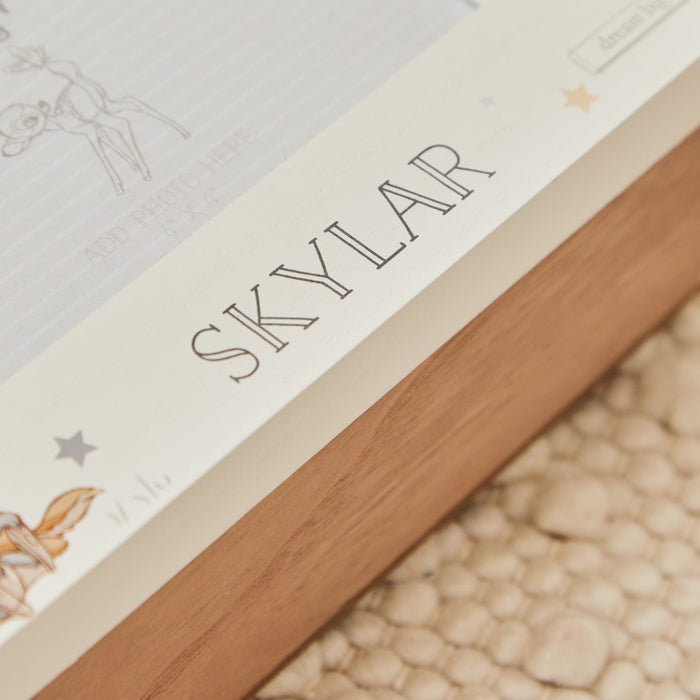 Personalised Bambi Photo Keepsake Box