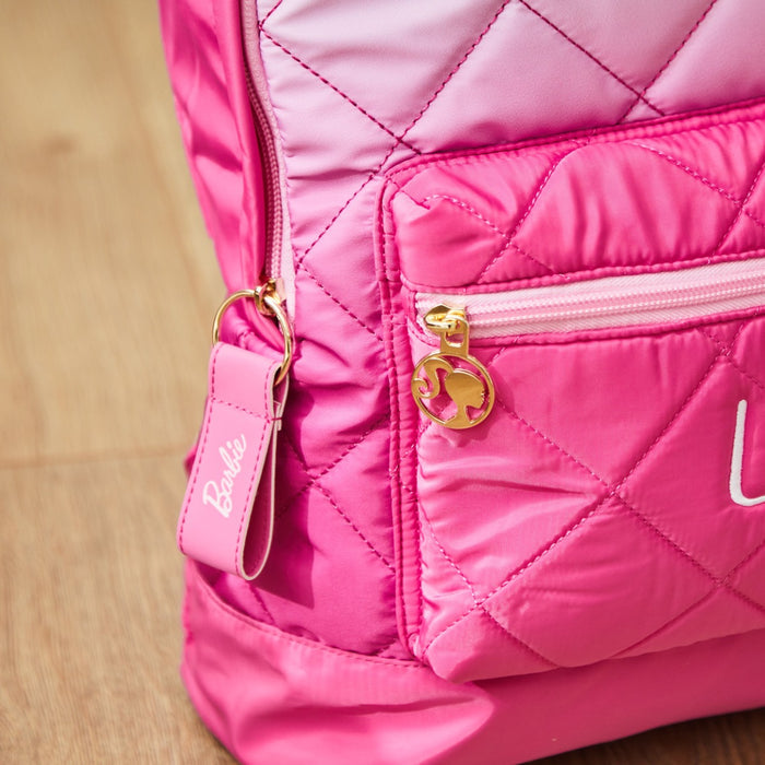 Personalised Barbie Pink Backpack