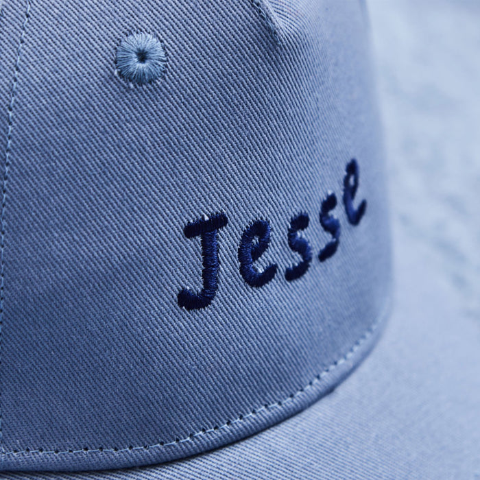 Personalised Baseball Cap in Blue
