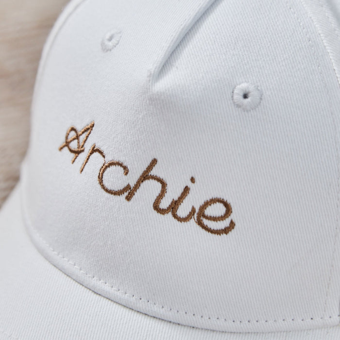 Personalised Baseball Cap in Ecru