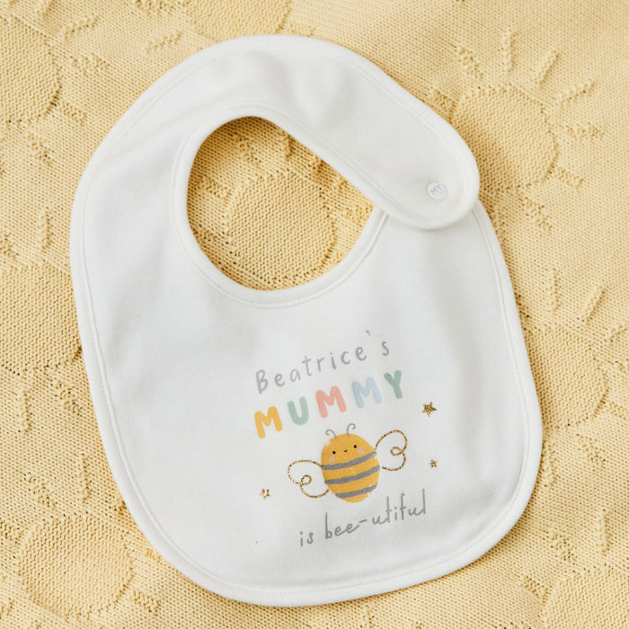 Personalised Bee-Utiful Mother's Day Bib