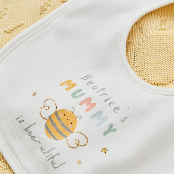 Personalised Bee-Utiful Mother's Day Bib