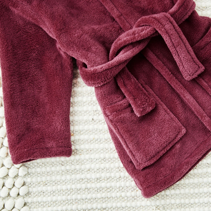 Personalised Berry Fleece Robe