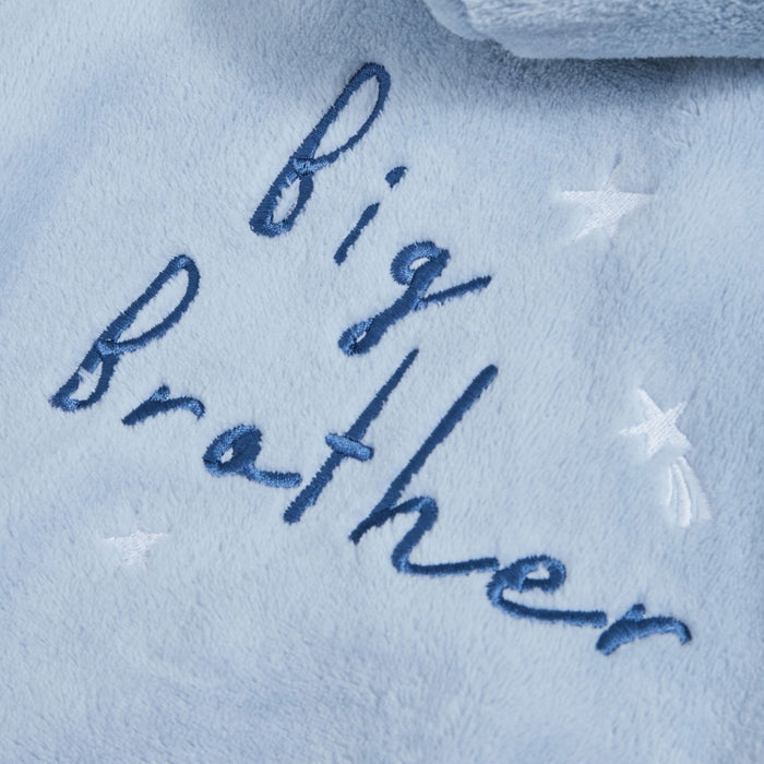 Personalised Big Brother Blue Fleece Robe
