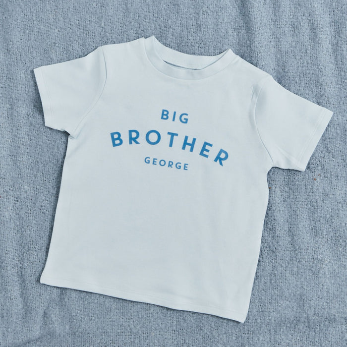 Personalised Big Brother Blue T-Shirt