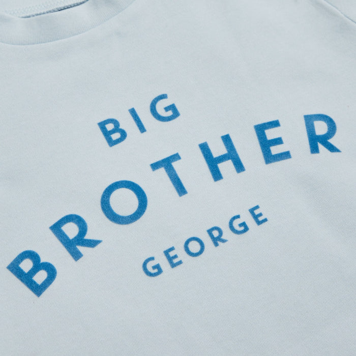 Personalised Big Brother Blue T-Shirt