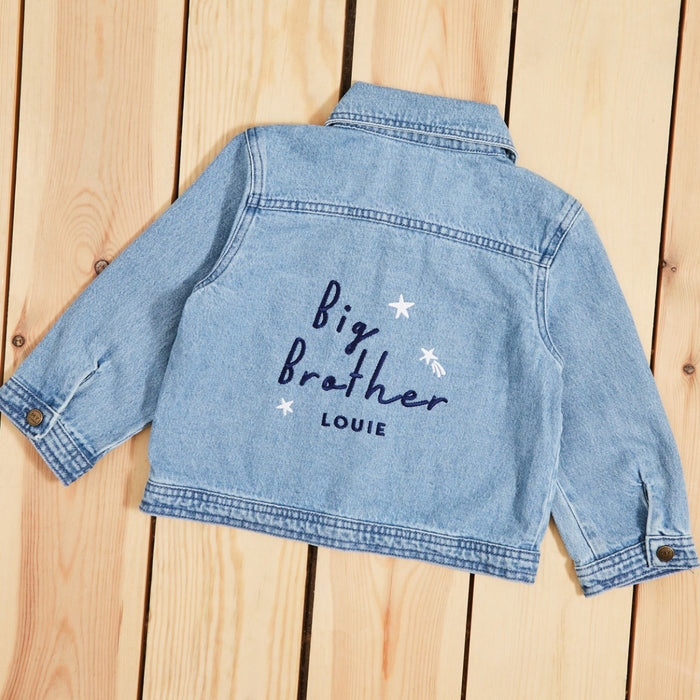 Personalised Big Brother Denim Jacket