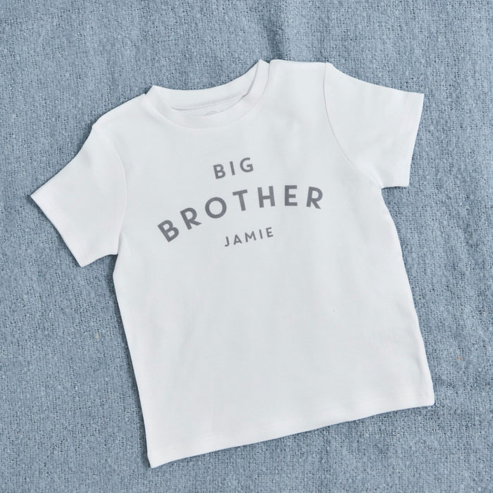 Personalised Big Brother White T-Shirt