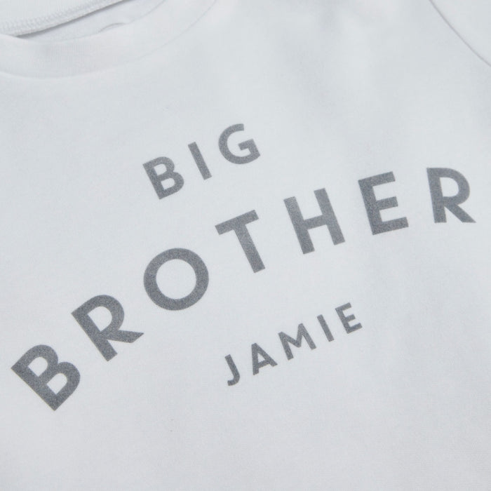 Personalised Big Brother White T-Shirt
