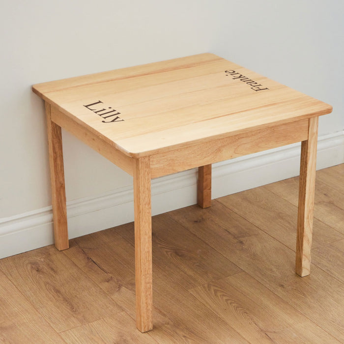 Personalised Big Jigs Table