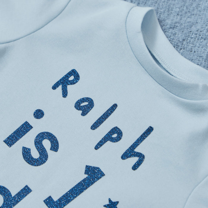 Personalised Birthday Today Blue T-Shirt