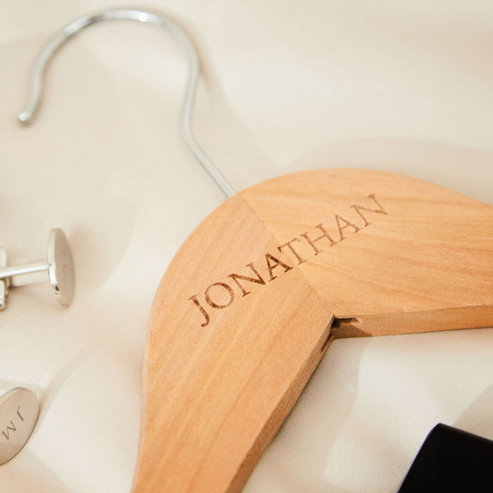 Personalised Block Name Wooden Hanger