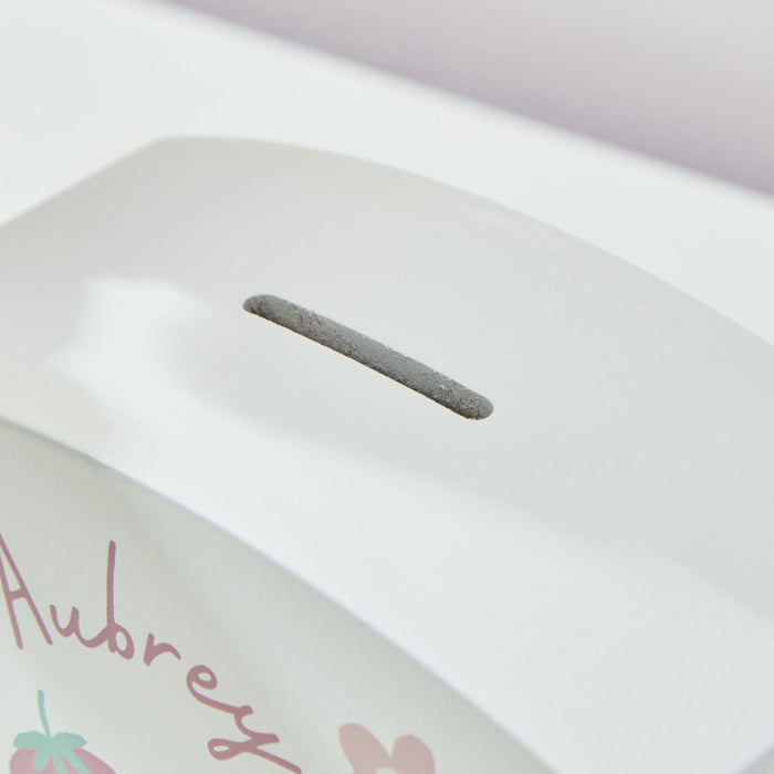 Personalised Blossom & Bloom Money Box FSC®