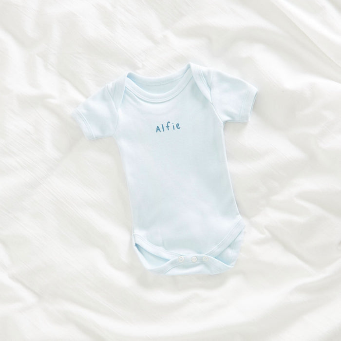 Personalised Blue Bodysuit