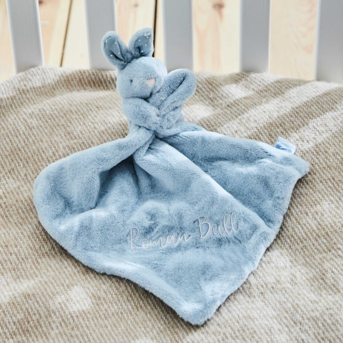 Personalised Blue Bunny Comforter