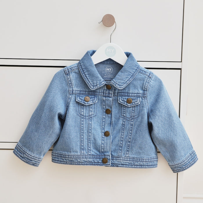 Personalised Blue Children's Denim Jacket