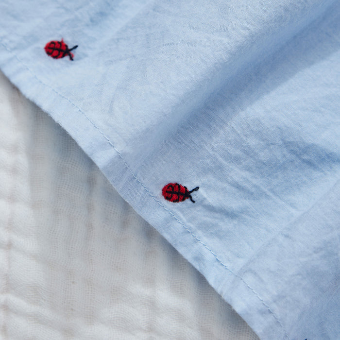 Personalised Blue Ladybug Dress by Name It