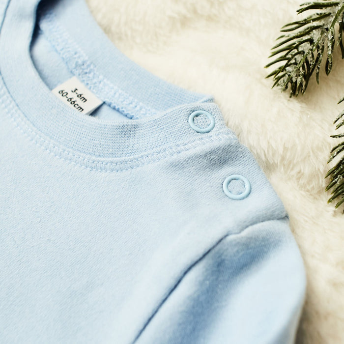 Personalised Blue Santa Hat T-shirt