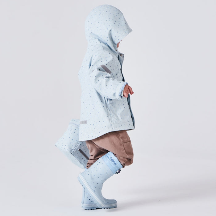 Personalised Blue Spot Welly Boots