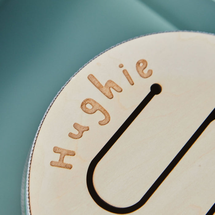 Personalised Blue Wooden Dino Drum FSC®