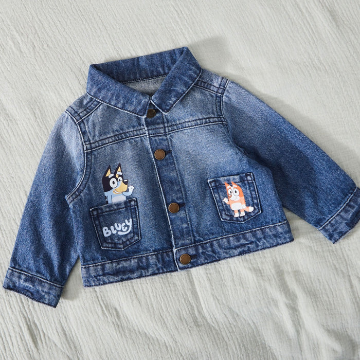 Personalised Bluey Denim Jacket